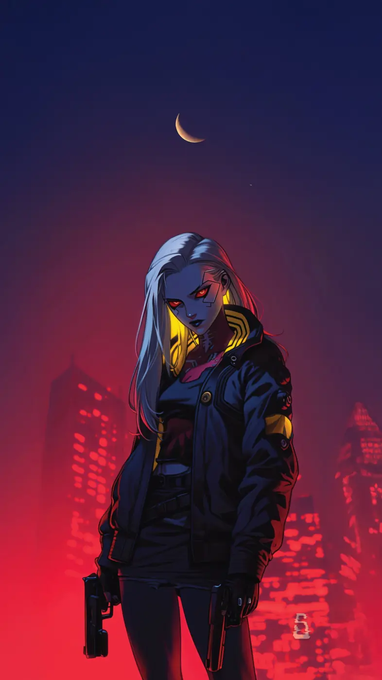 cybernetic assassin game wallpaper