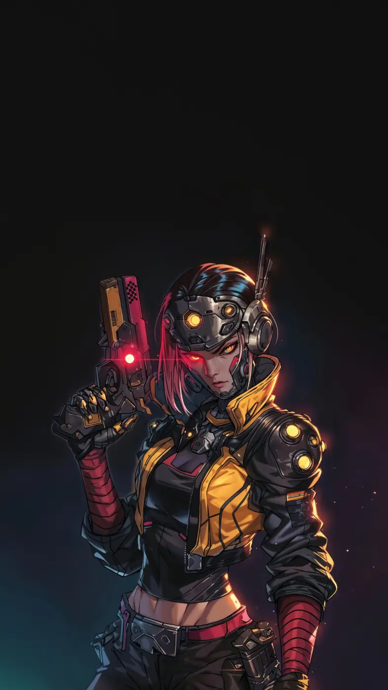 cybernetic vanguard game wallpaper