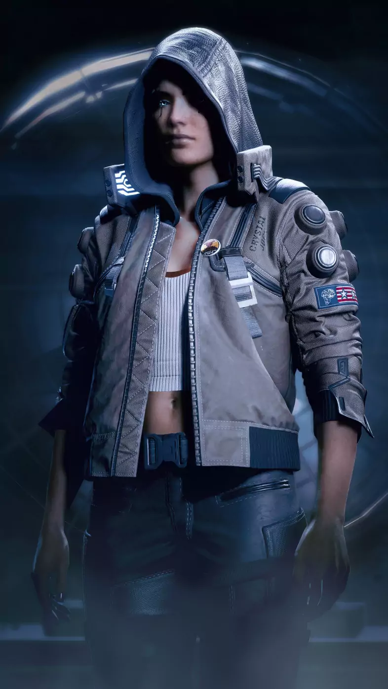 cyberpunk2077 girl wallpaper