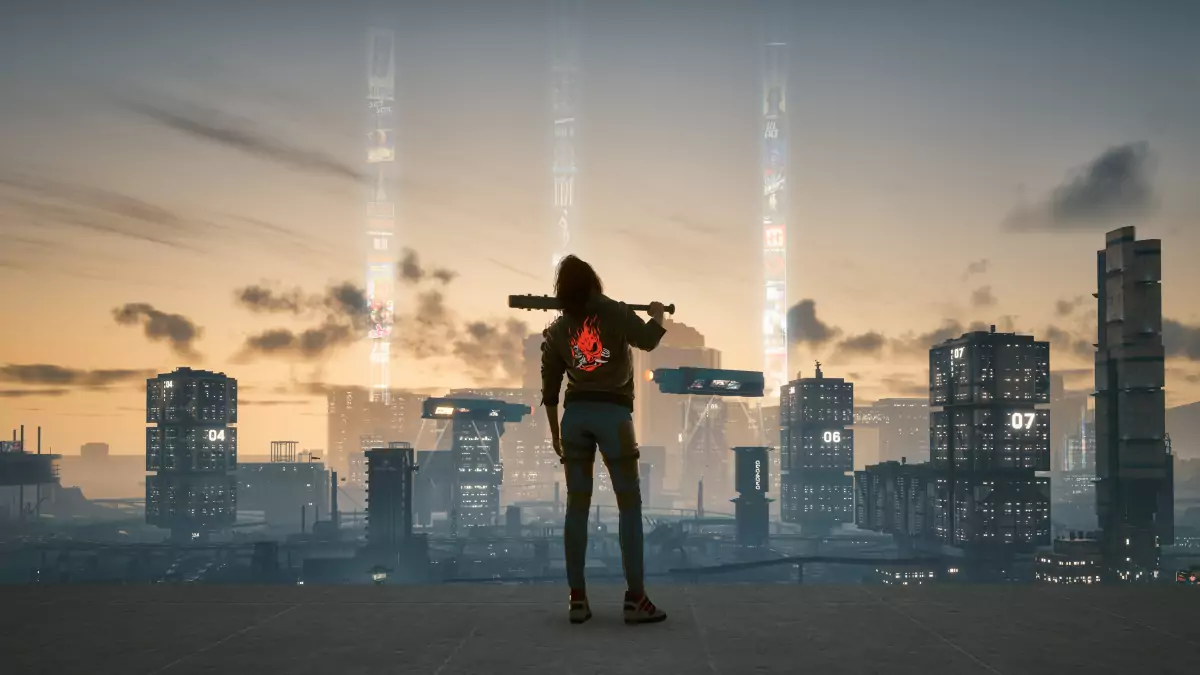 cyberpunk 2077 baseball day wallpaper