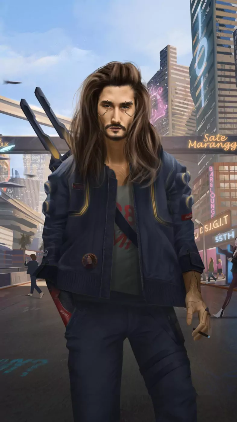 cyberpunk 2077 game wallpaper