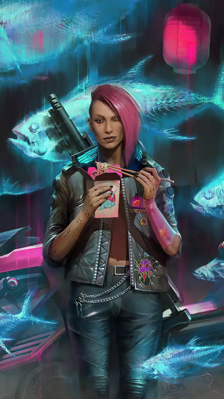 cyberpunk 2077 game wallpaper