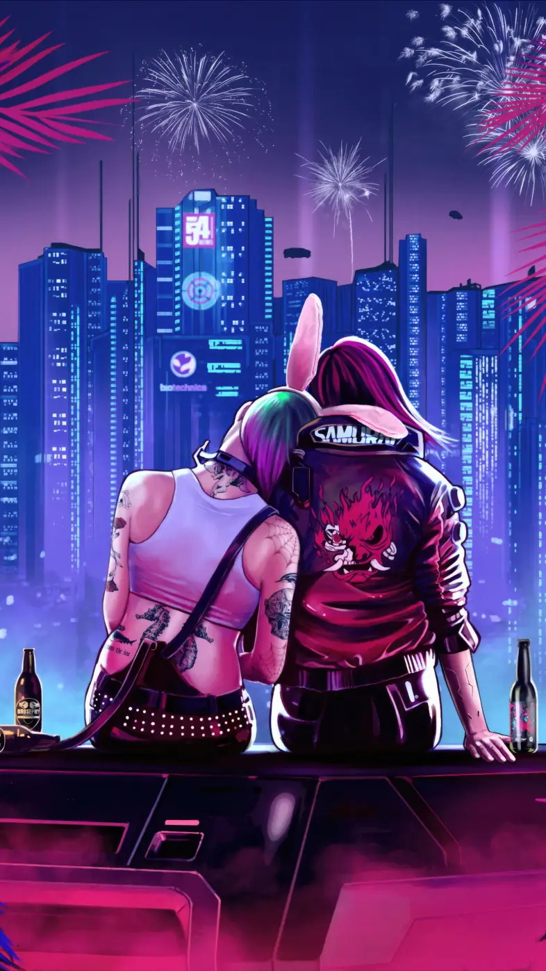 cyberpunk 2077 game wallpaper