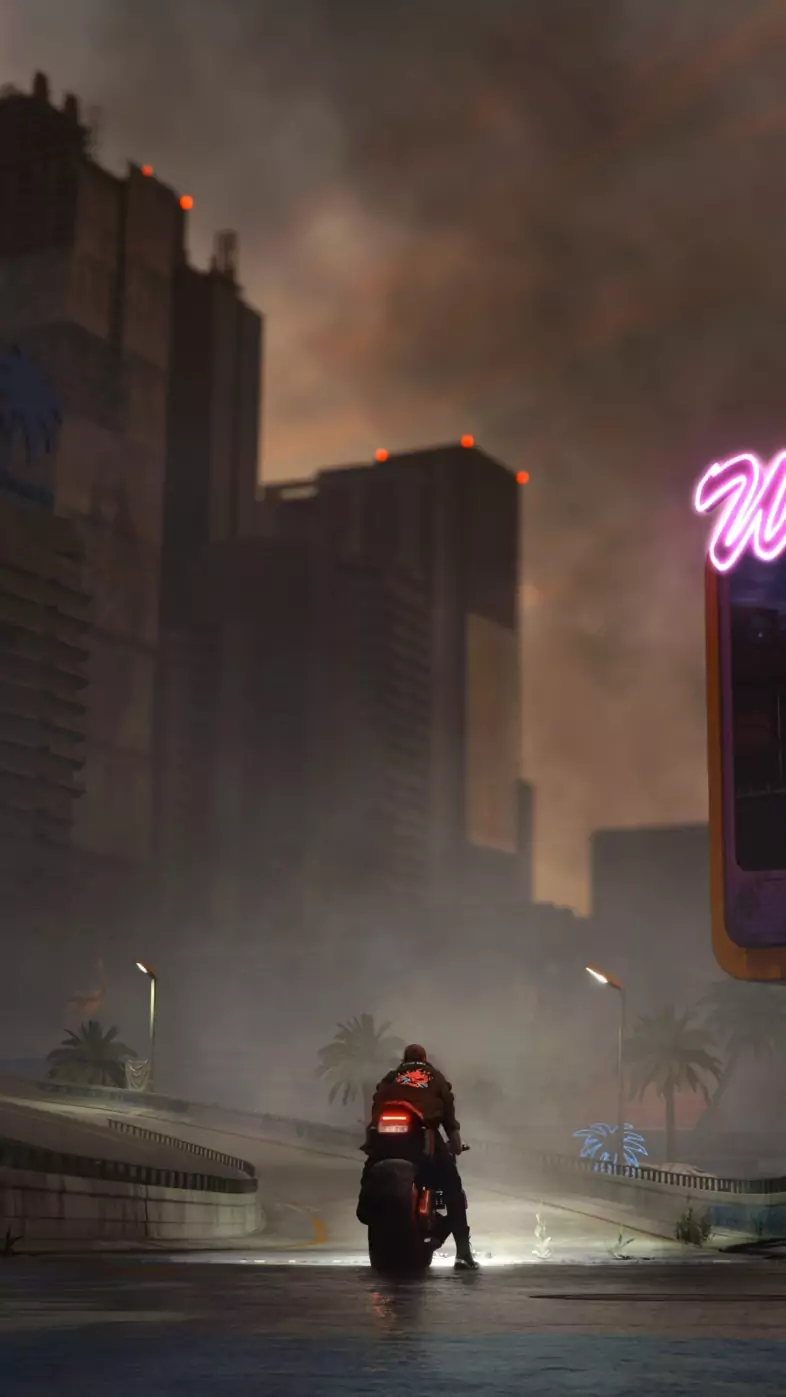 cyberpunk 2077 welcome wallpaper