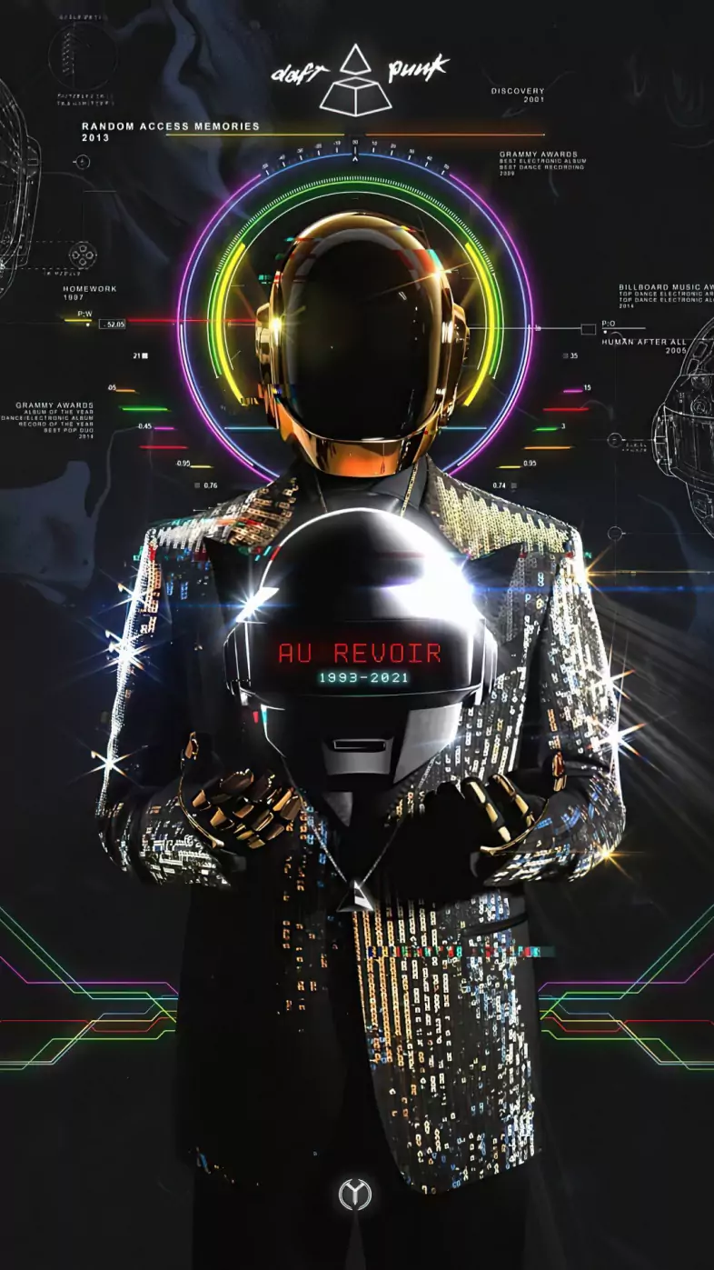 daft punk au revoir rc  wallpaper