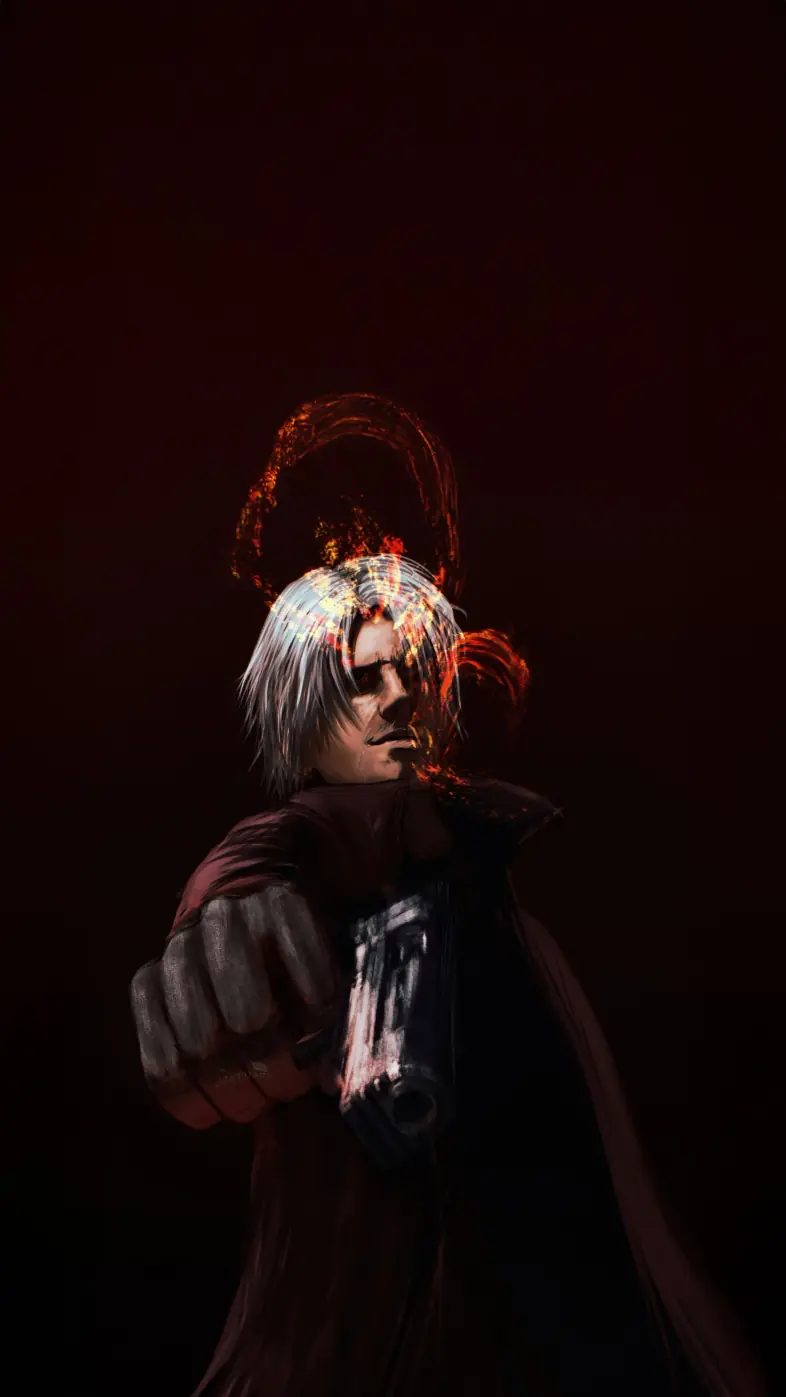 dante devil may anime wallpaper