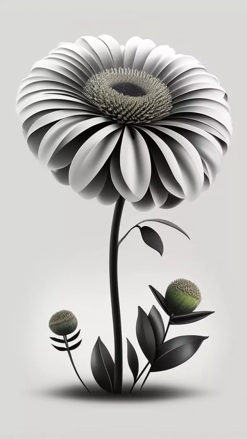 dark flower wallpaper