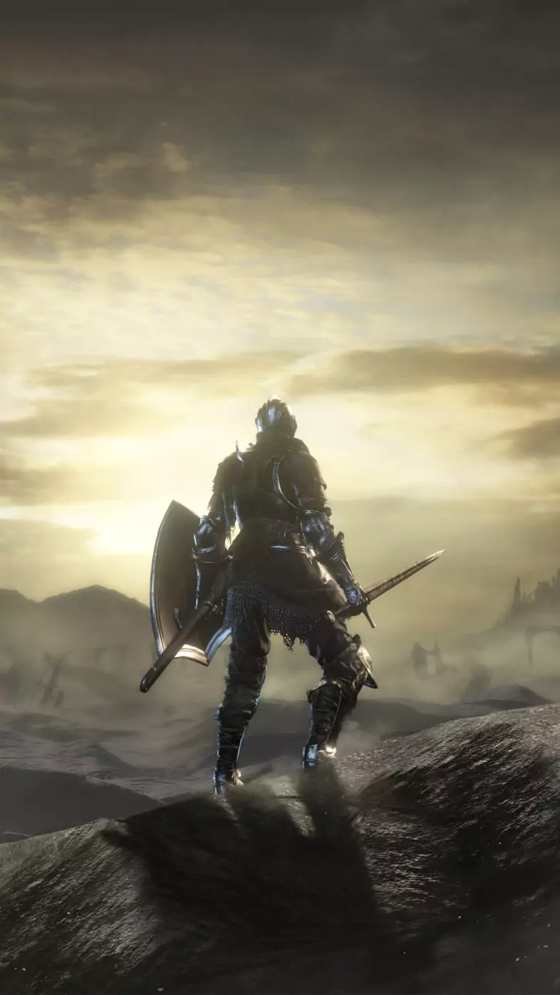 dark souls 3 warrior wallpaper