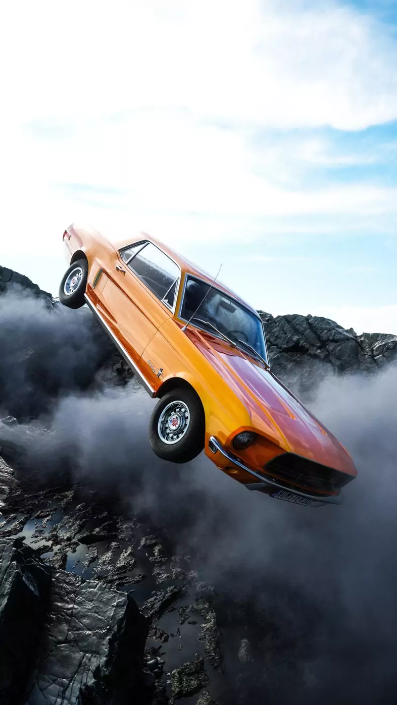 digital car wallpaper