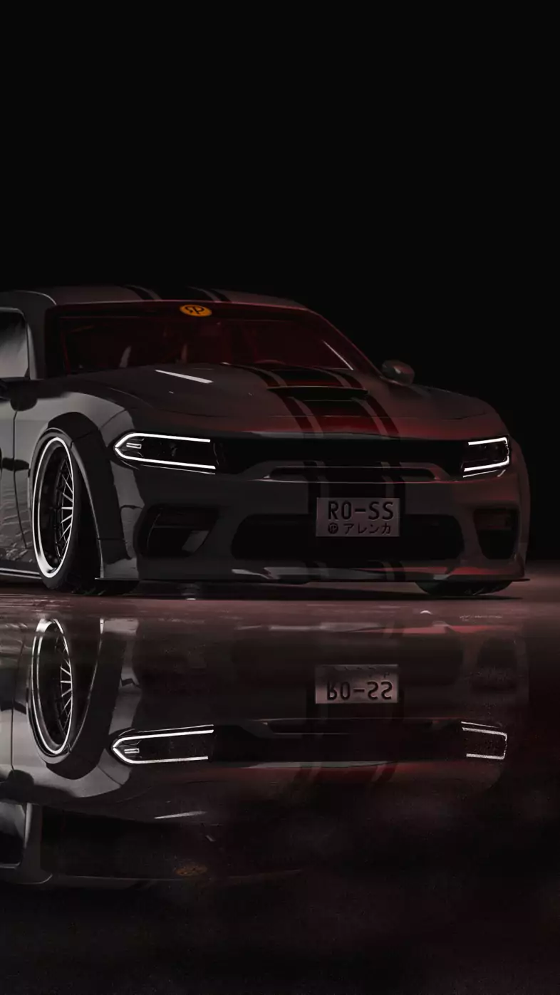 dodge charger coupe wallpaper