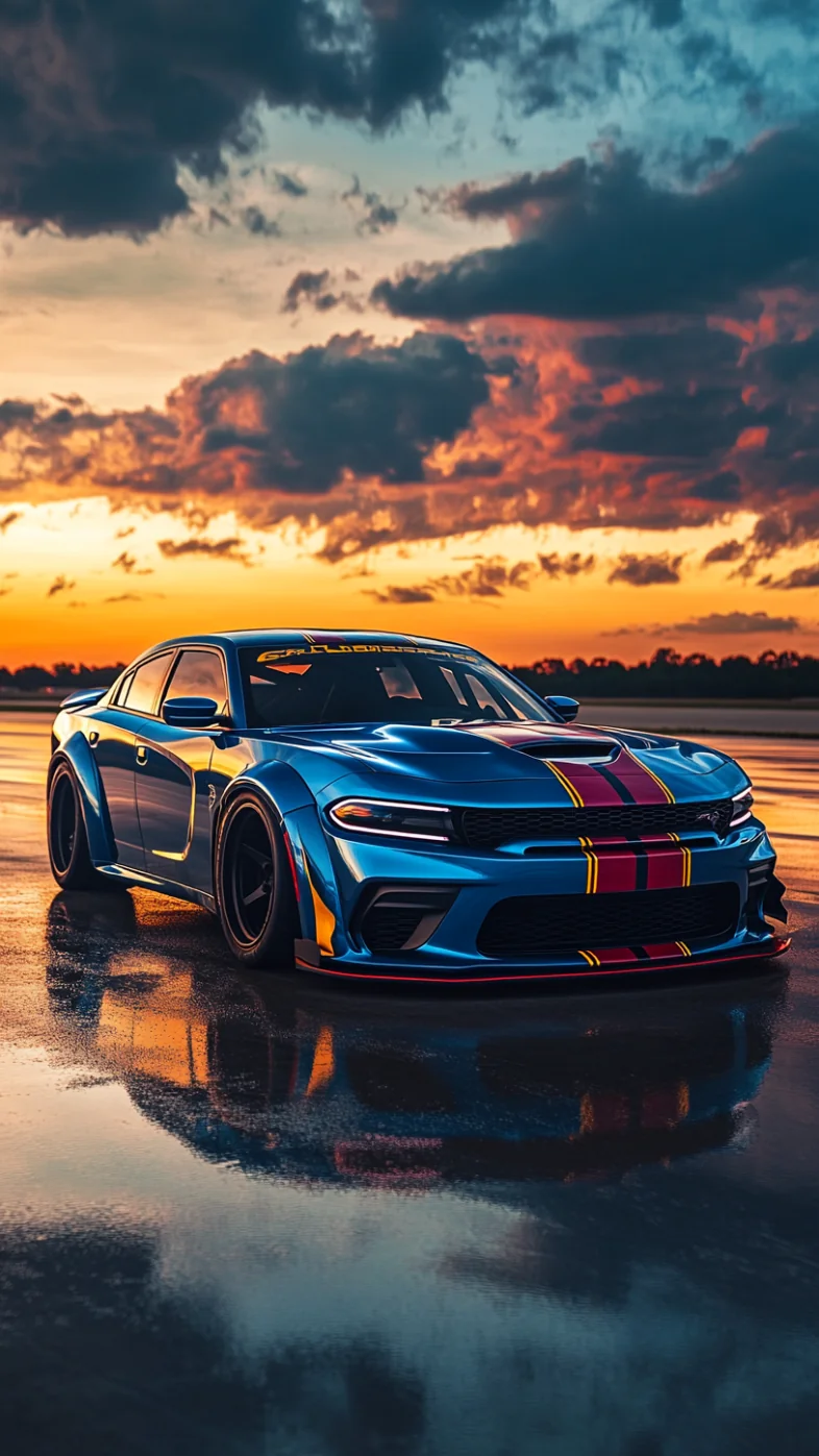 dodge charger gt3 race car wallpaper