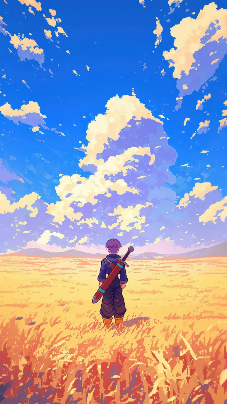 dragon ball trunks wallpaper