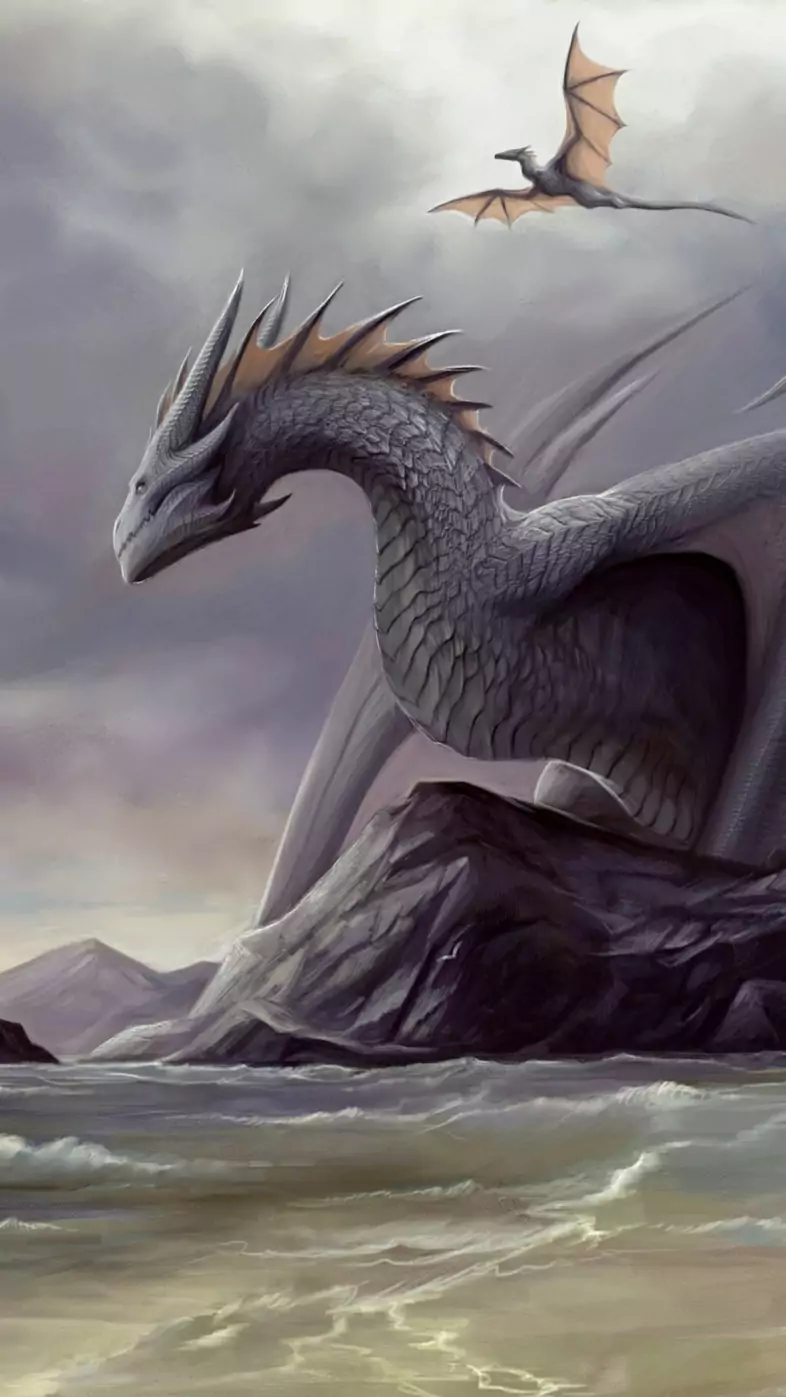 dragon digital art fantasy wallpaper