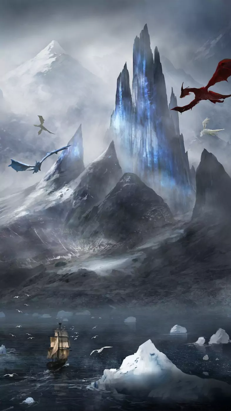 dragons fantasy wallpaper