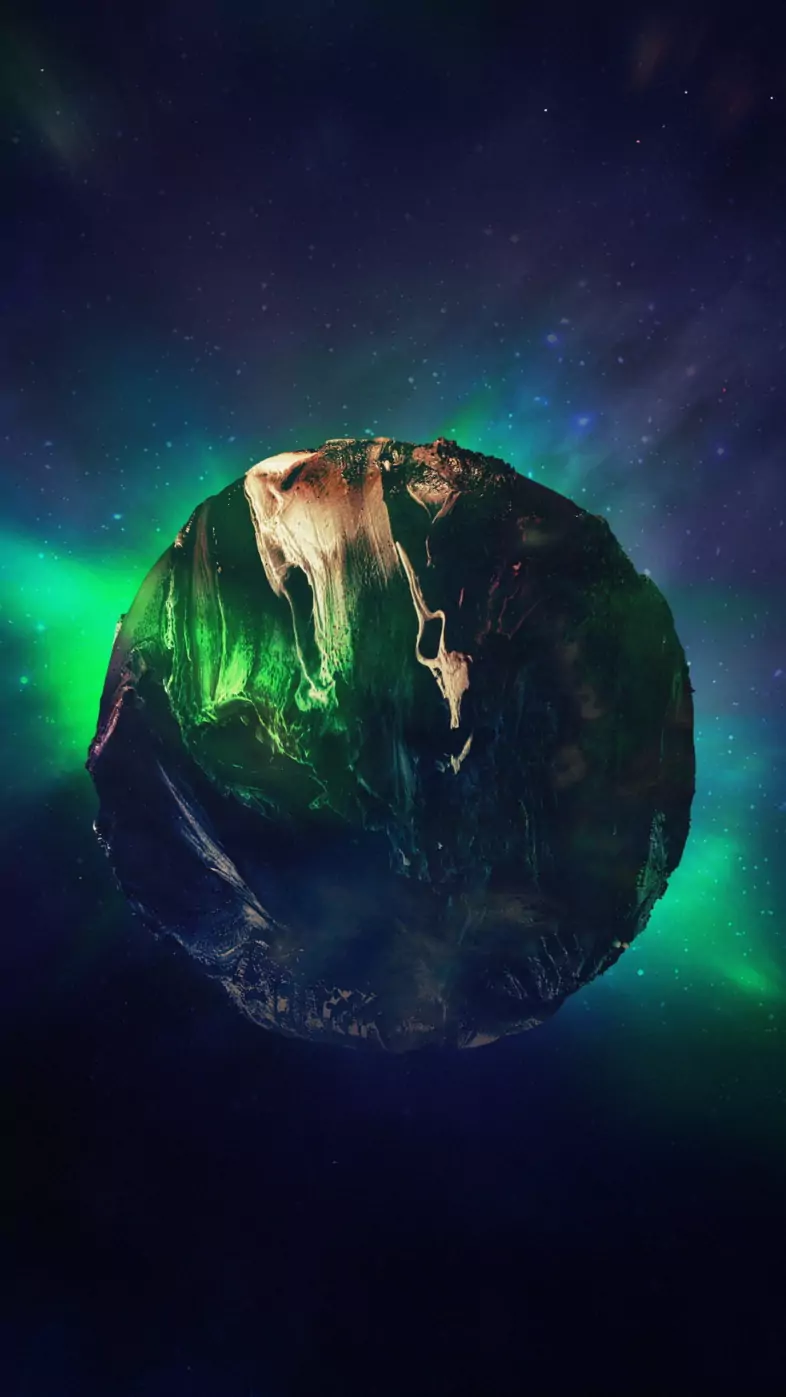 earth digital art wallpaper