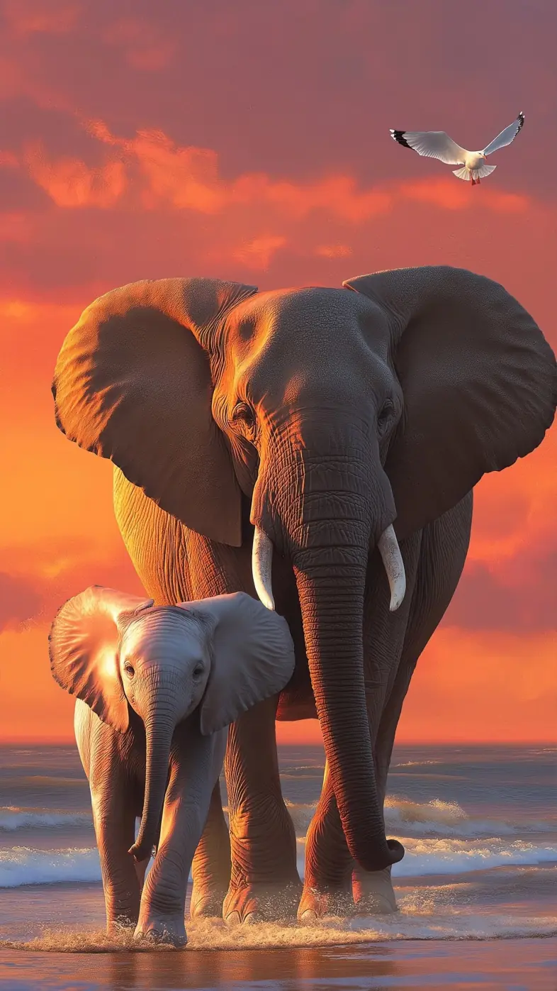 elephant   wallpaper
