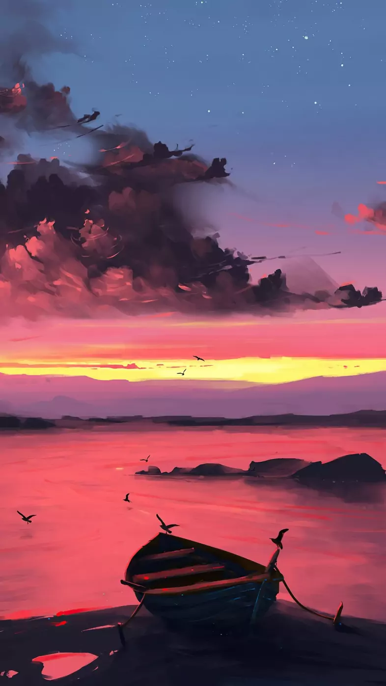 evening tide wallpaper