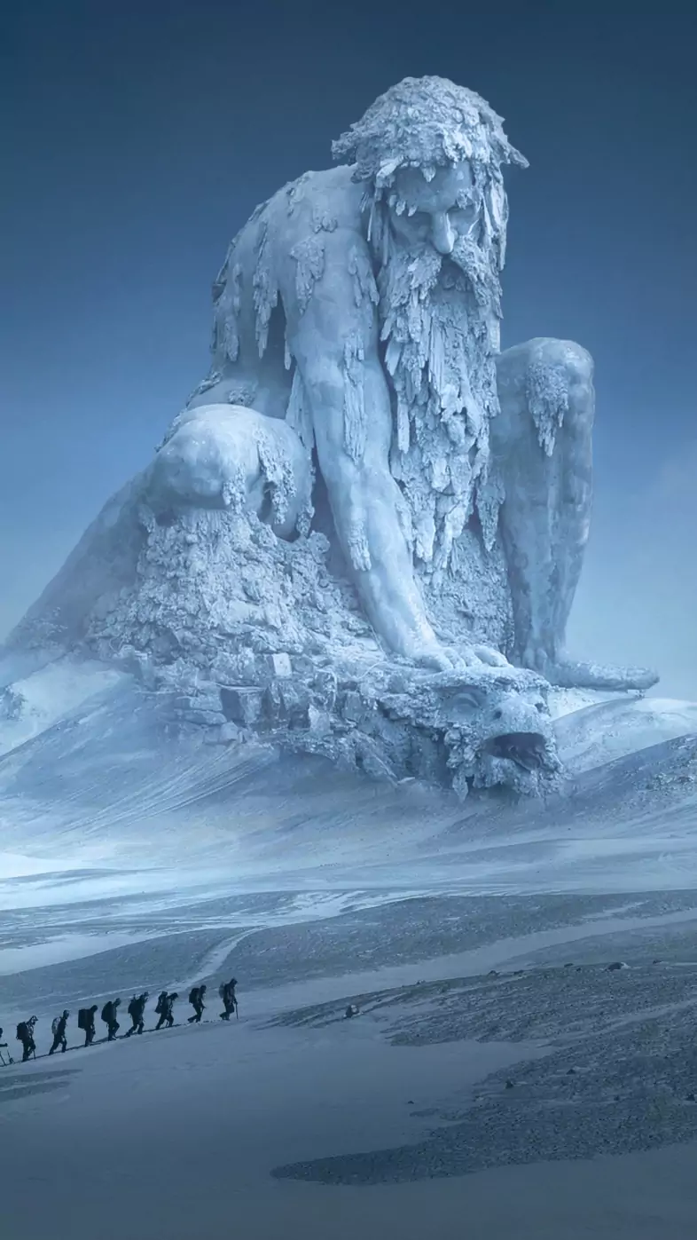 fantasy landscape mountains wallpaper