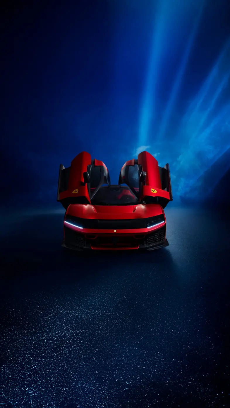 ferrari f80 car wallpaper