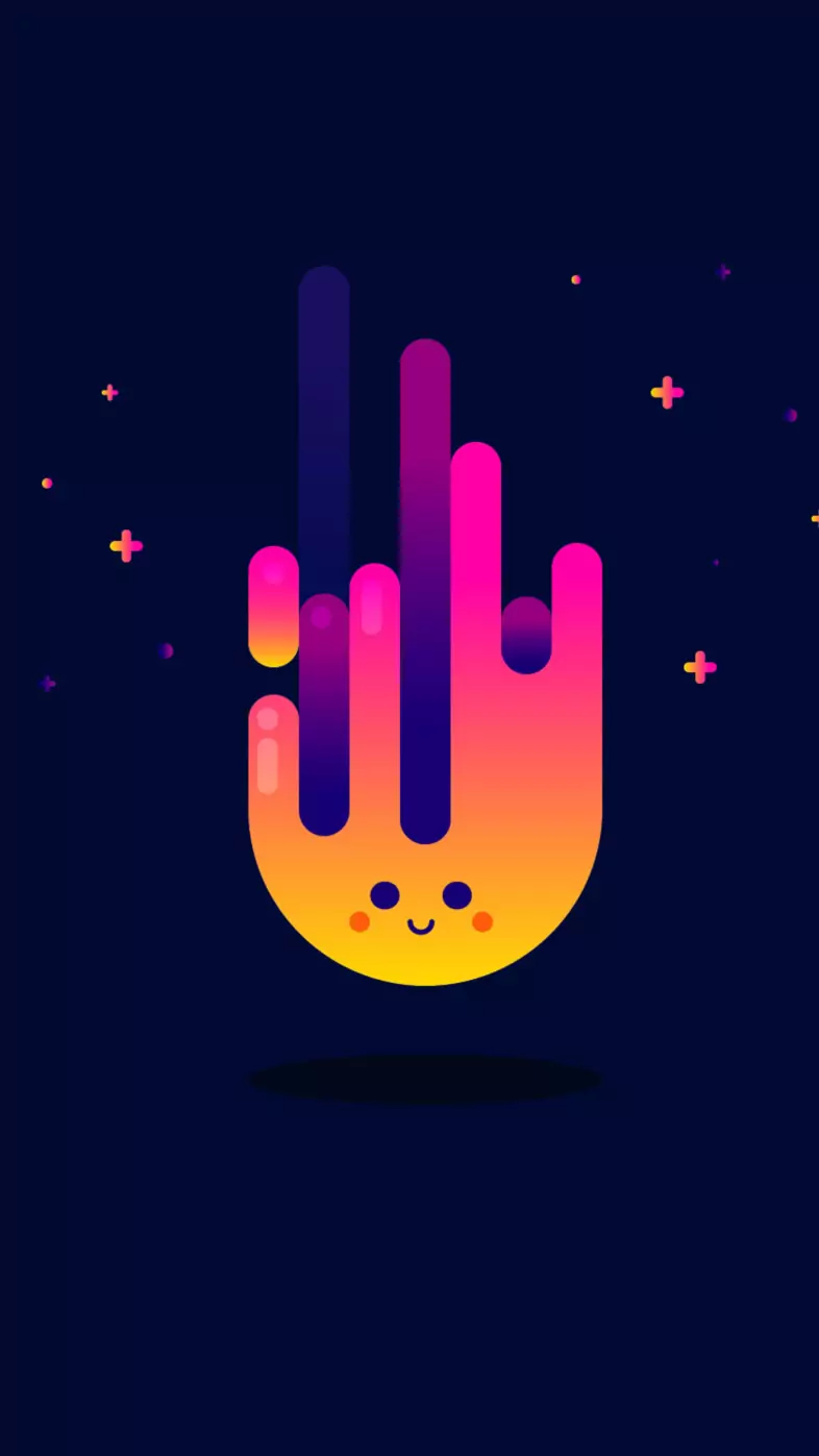fire minimalist wallpaper