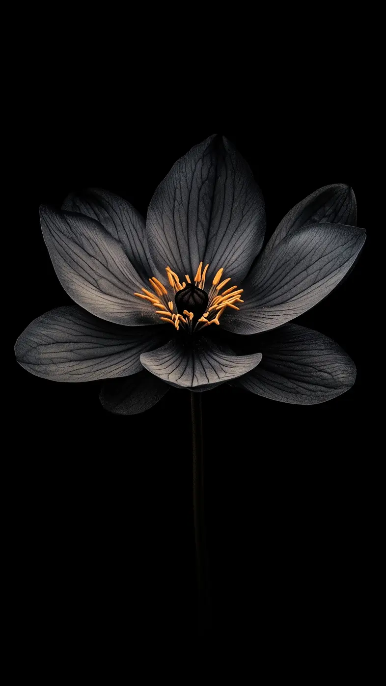 flower dark petals plant wallpaper