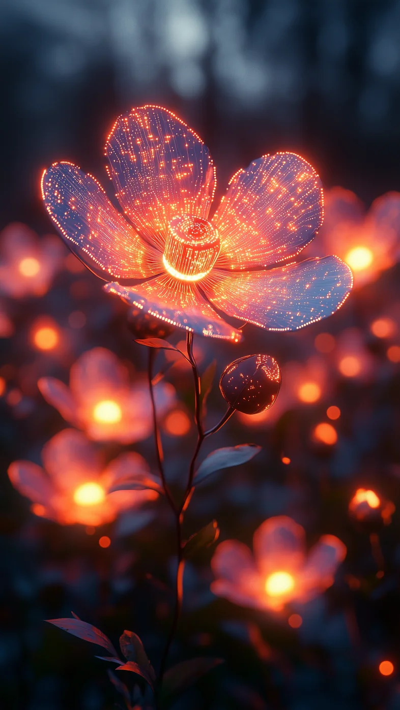 flowers with petals wallpaper