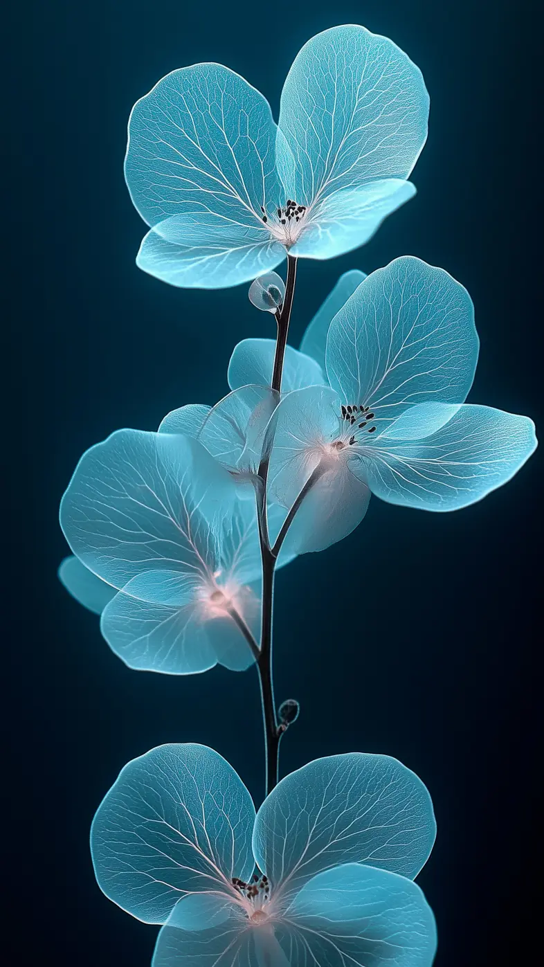 flowers with petals wallpaper