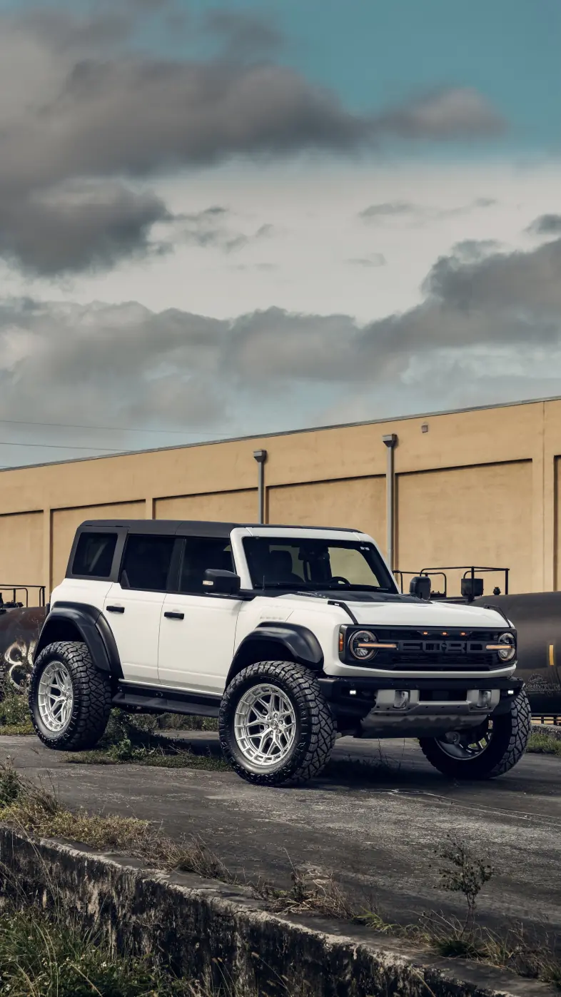 ford bronco raptor vossen car wallpaper
