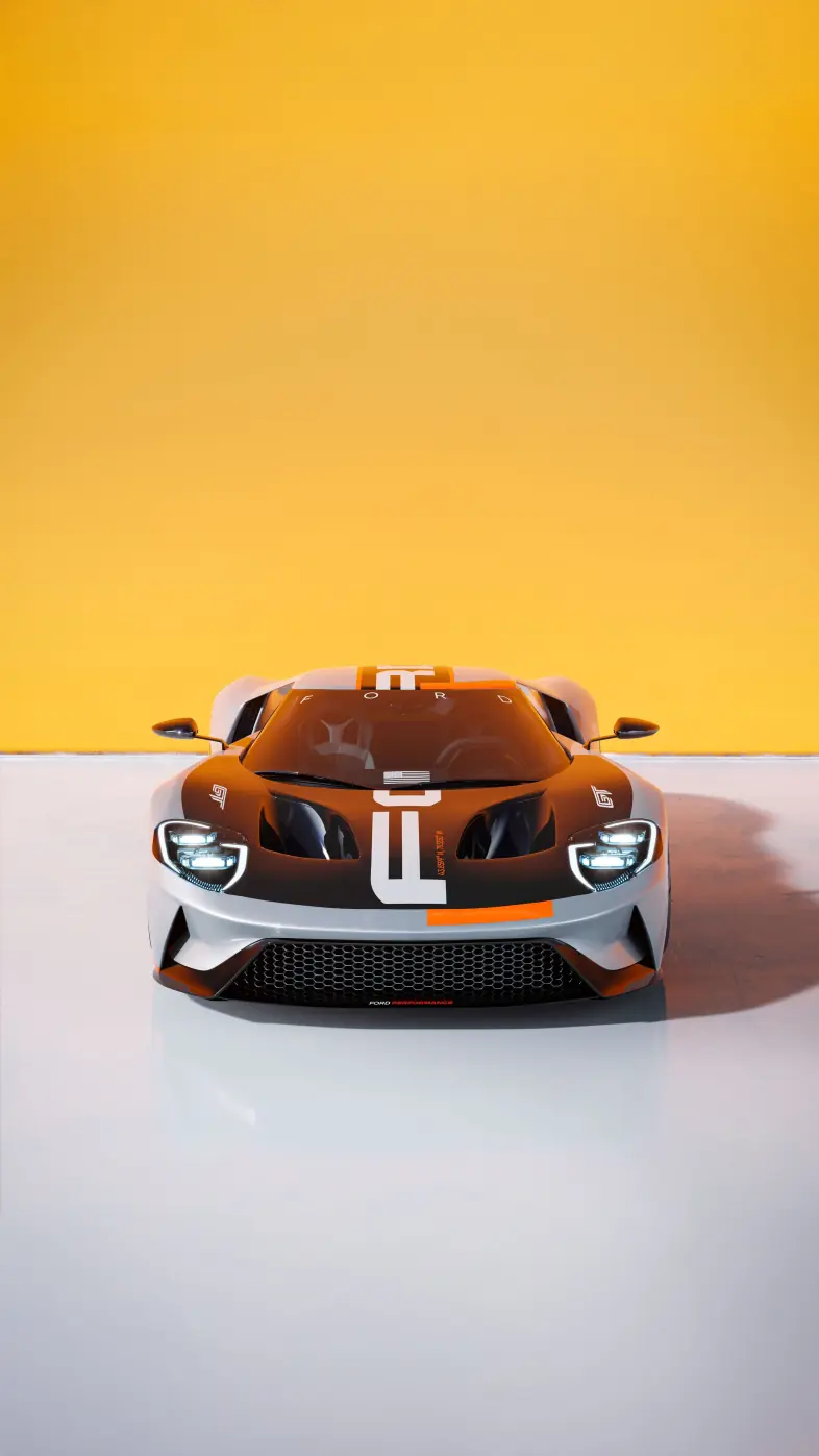 ford gt custom livery car wallpaper
