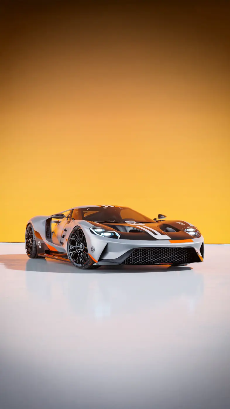 ford gt custom livery car wallpaper