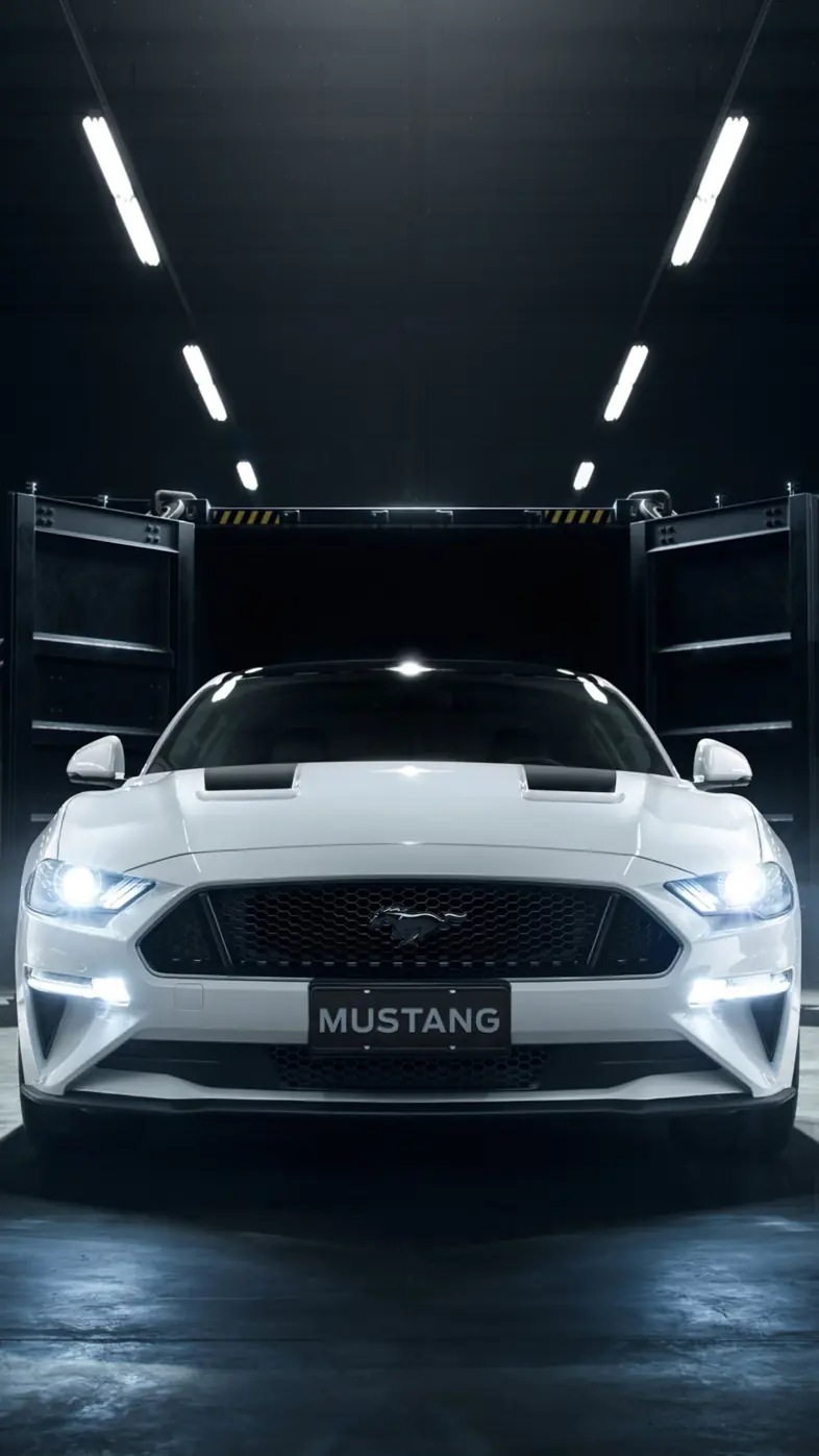 ford mustang car shadow wallpaper
