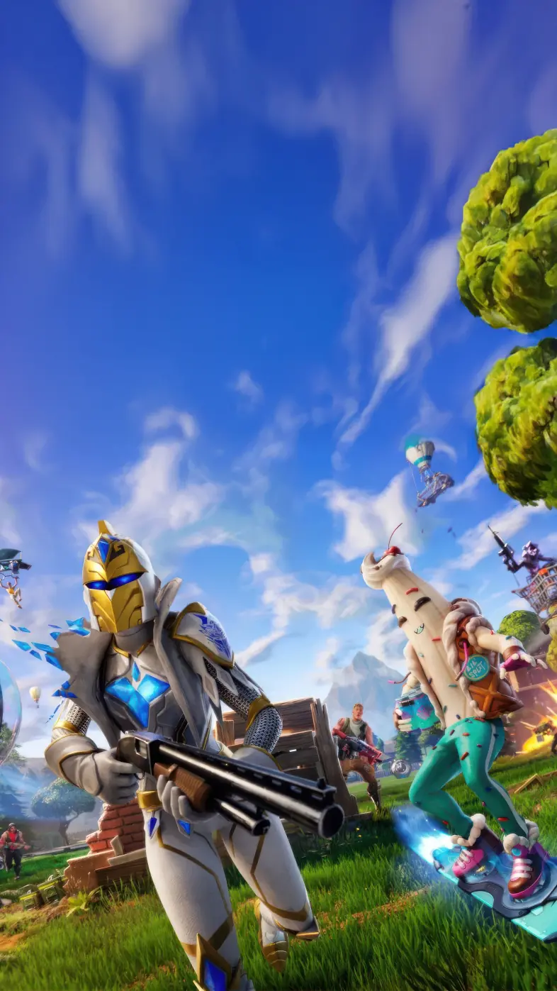fortnite og is back game wallpaper