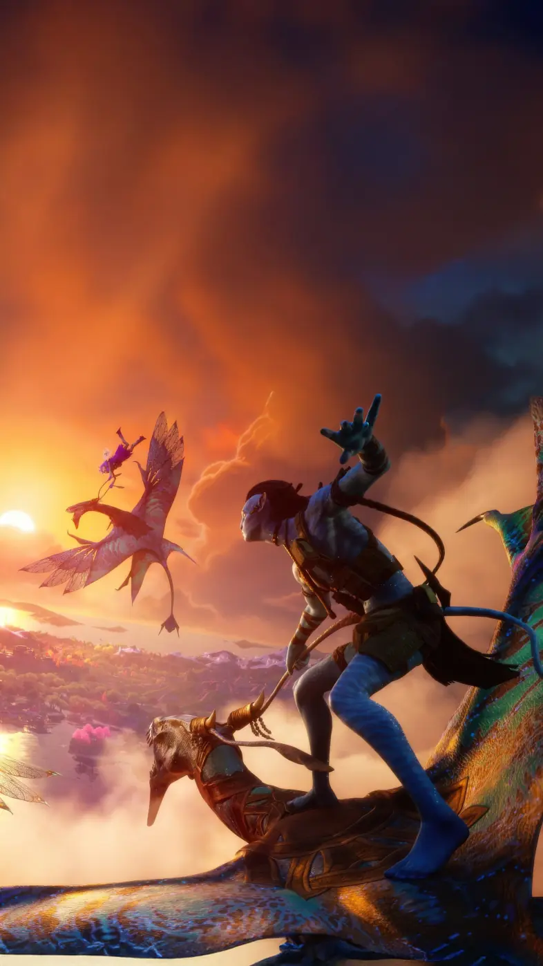 fortnite x avatar  wallpaper