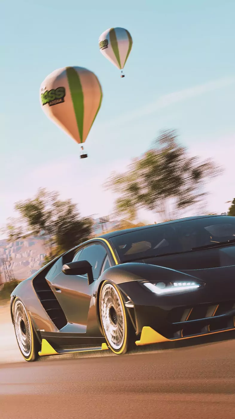 forza horizon lambo car wallpaper
