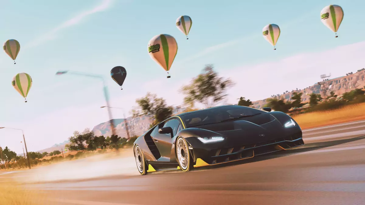 forza horizon lambo huracan racing game wallpaper