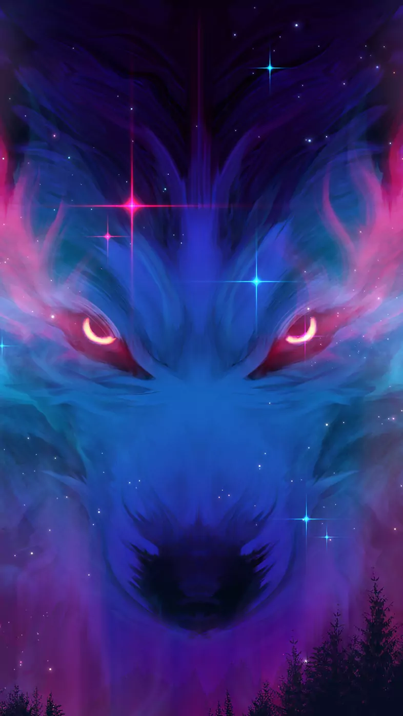 fox sky wallpaper
