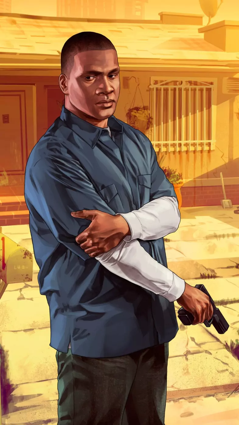 franklin gta v wallpaper