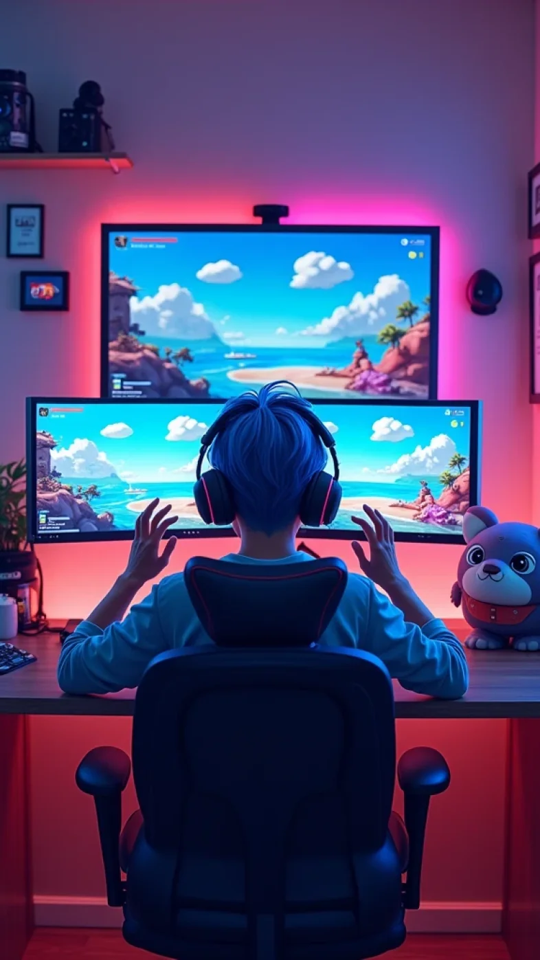 gamer boy wallpaper