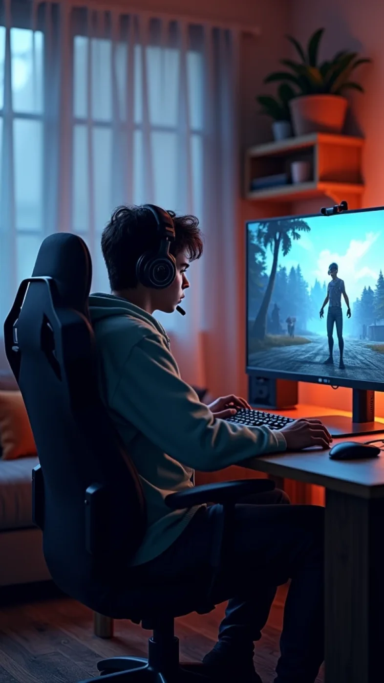 gamer boy wallpaper