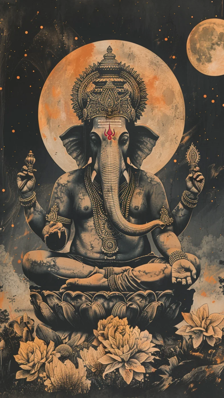 ganesha art wallpaper