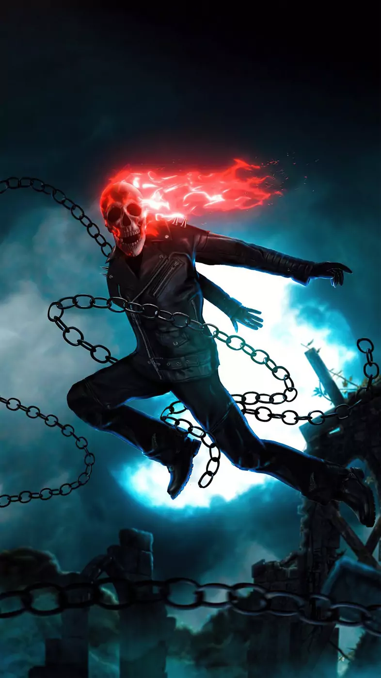 ghost rider gaming wallpaper