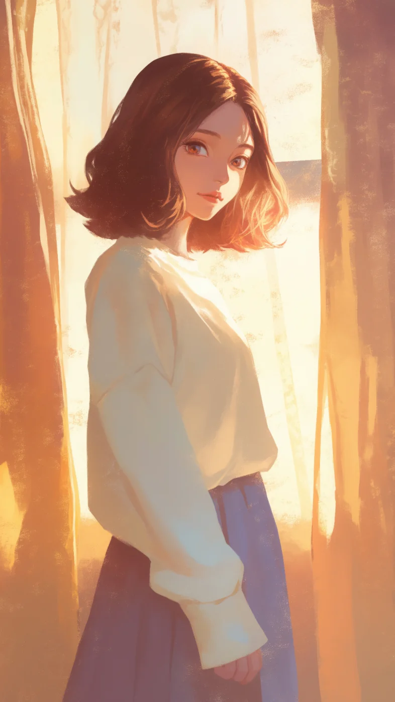 girl window light wallpaper