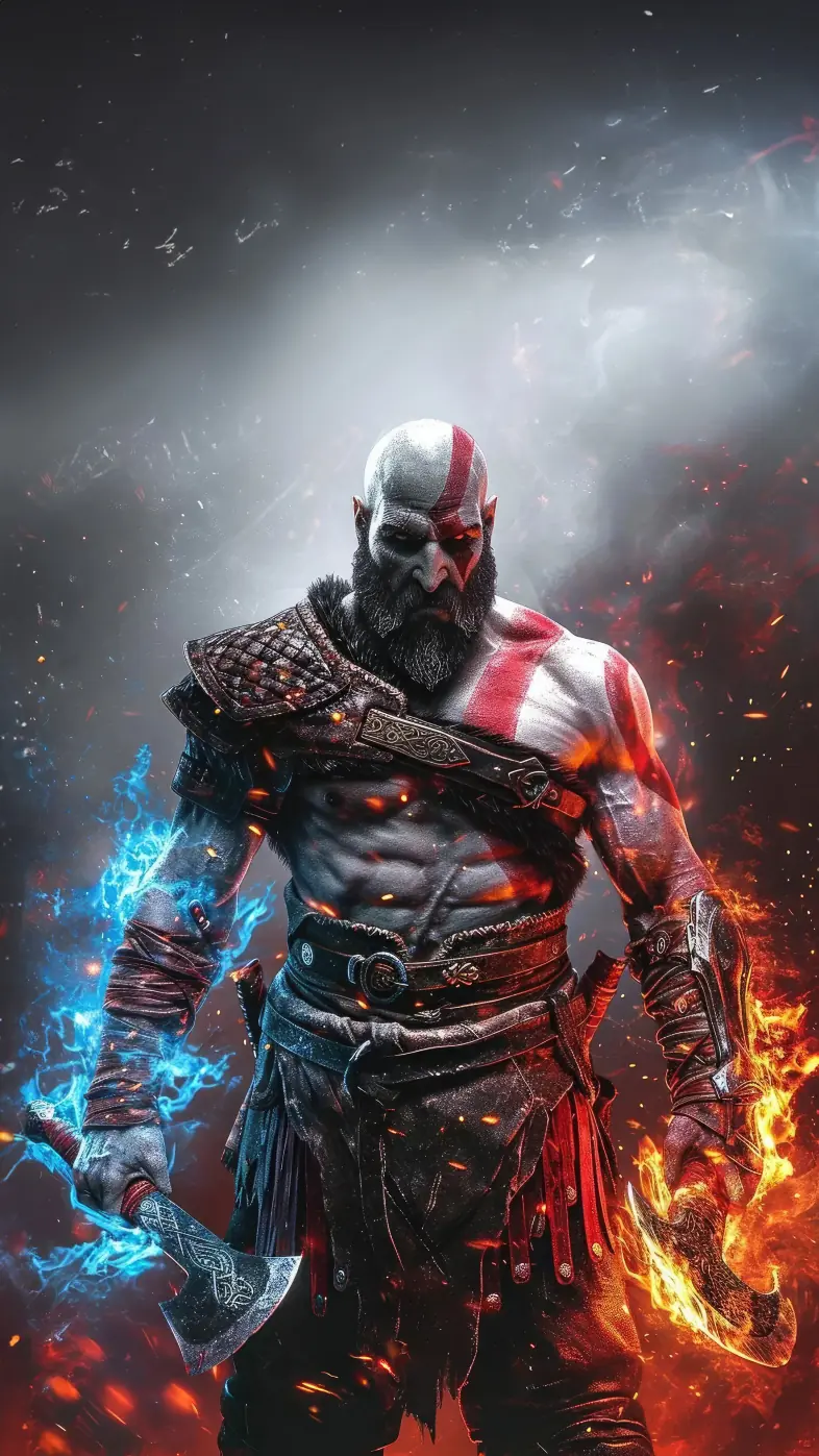 god of war game wallpaper