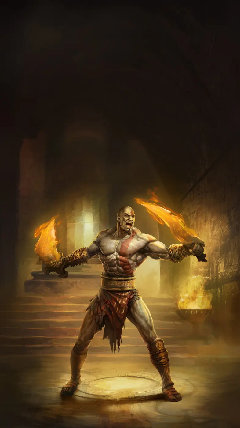 god of war game wallpaper