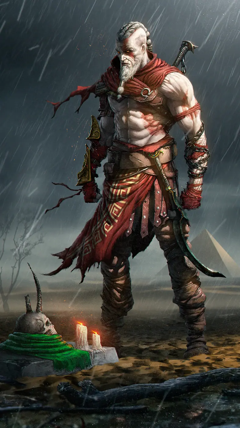 god of war game wallpaper