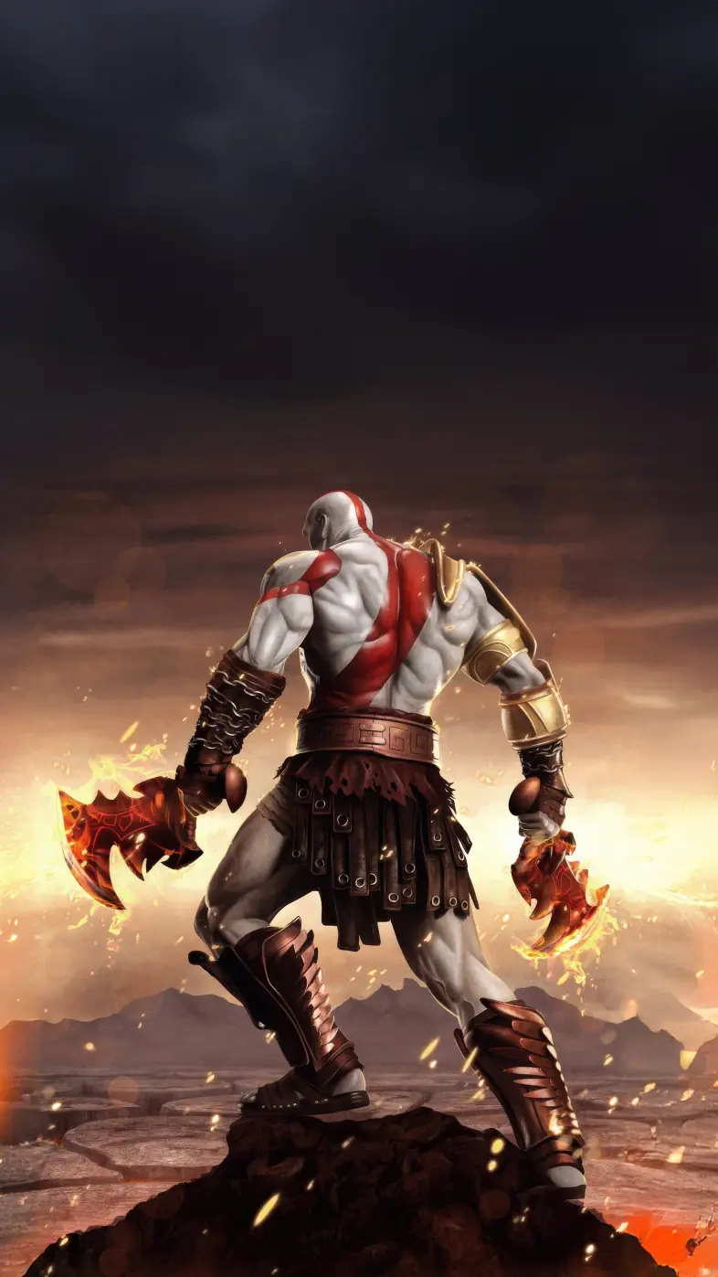 god of war game wallpaper