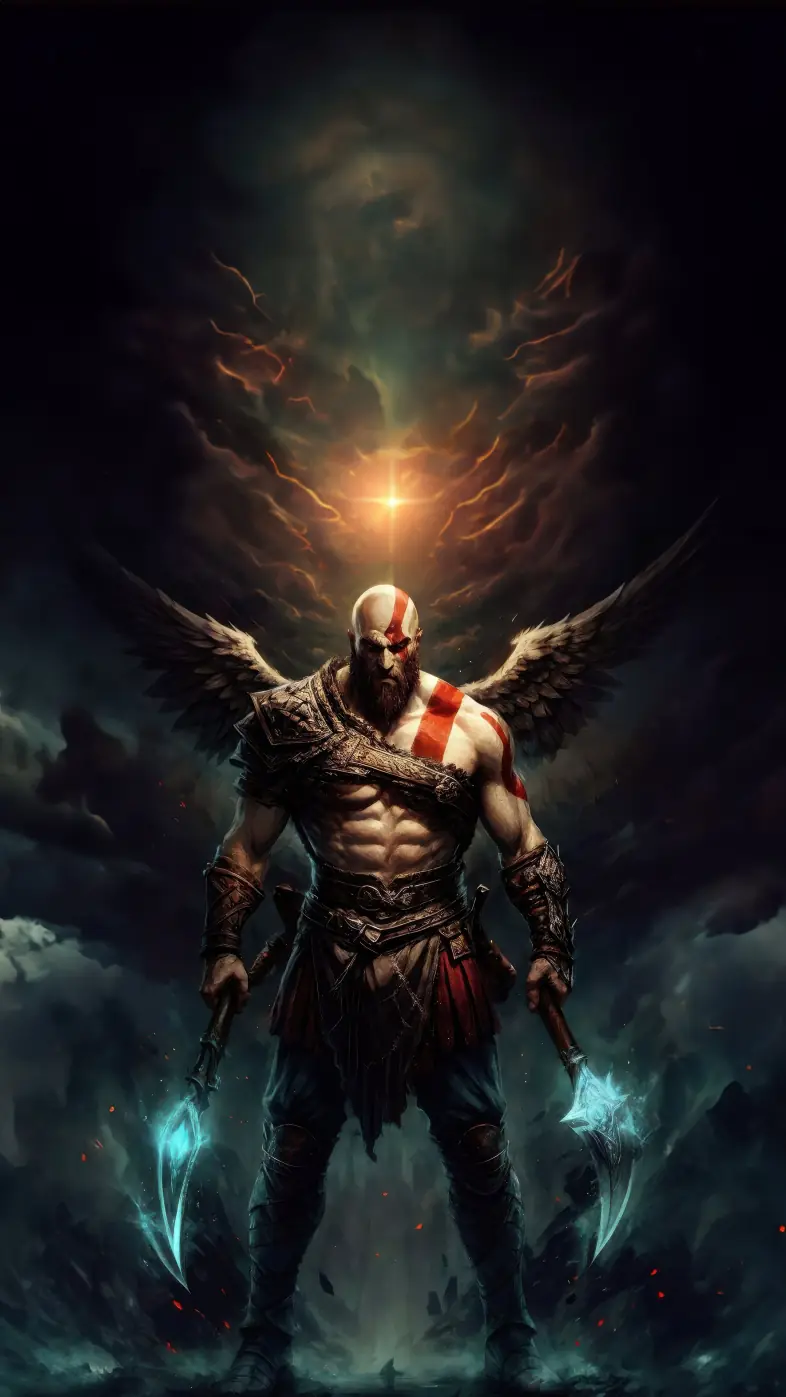 god of war game wallpaper