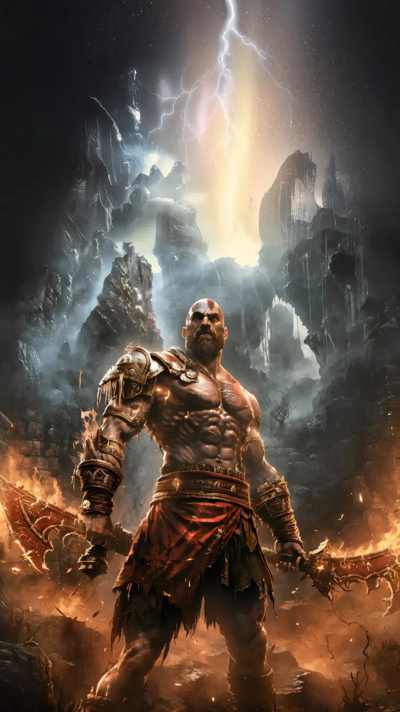 god of war game wallpaper