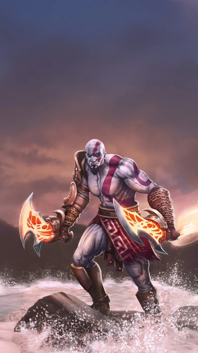 god of war game wallpaper
