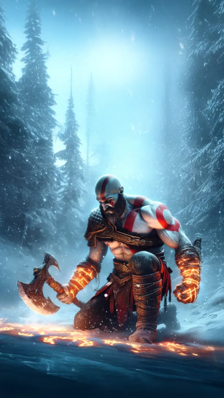 god of war game wallpaper